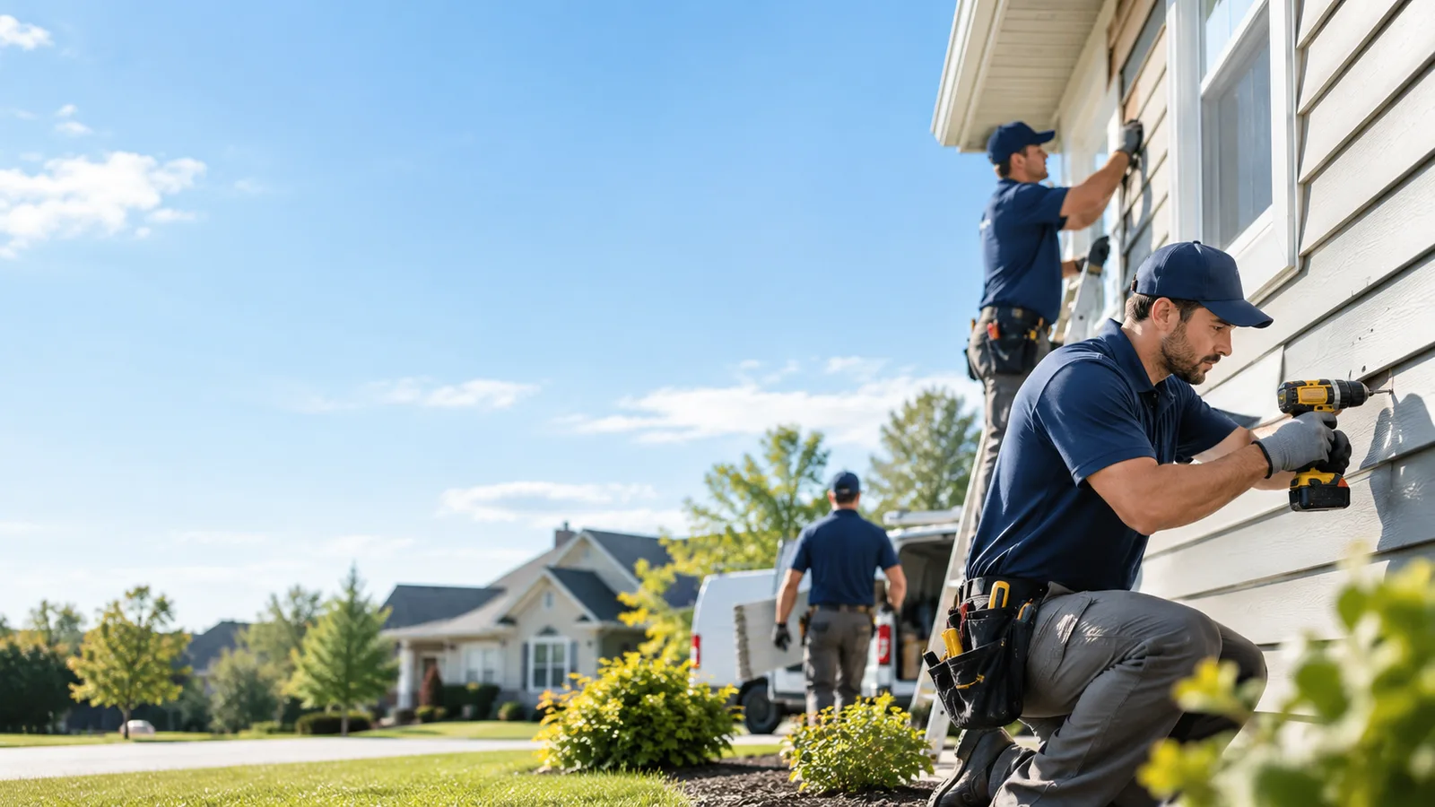Commercial Siding Installation in Center, NE